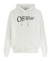 Off-white Run Arrow Skate Sweatshirt In White