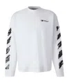 Off-white Arrow-print Long-sleeve T-shirt In White