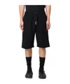 Off-white Off White "sporty Bermuda Shorts With Embroidered Arrow In Black