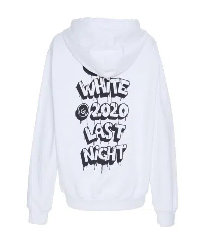 Off-white Logo Printed Sweater In White