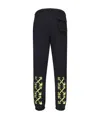 Off-white Logo Printed Sweatpants In Black