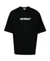 Off-white Logo Printed T-shirt In Black