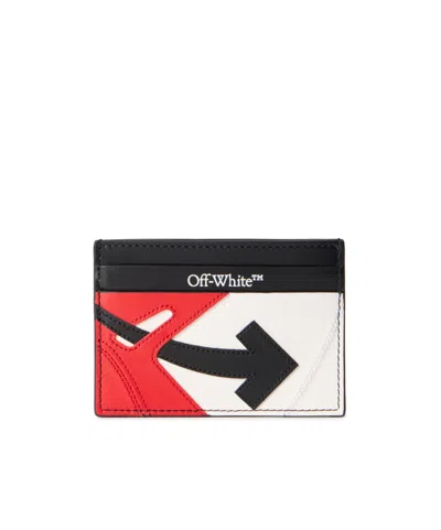 Off-white Logo Printed Wallet In Multi