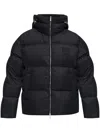 Off-white "down Jacket With Logo Patch In Black