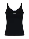 Off-white Off White Top In Black White