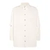 Off-white White Cotton Shirt In Neutral