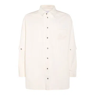 Off-white Logo Shirt In Neutral