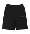 Off-white Sweatshorts With Logo Print Kids In Black
