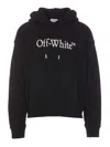 Off-white Sweatshirt Hooded Clothing In Black