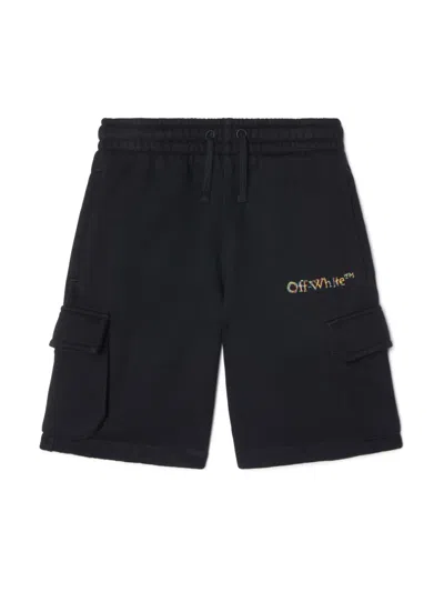 OFF-WHITE LOGO SKETCH TRACK SHORTS