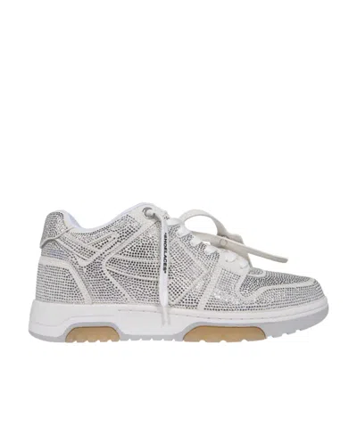 Off-white Logo Sports Shoes In Gray