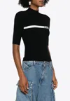 Off-white Sweaters In Black