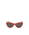 Off-white Logo Sunglasses In Black