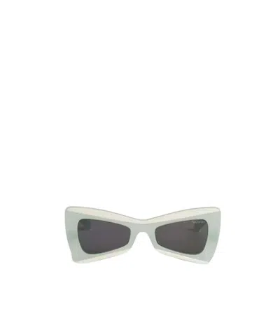 Off-white Logo Sunglasses In Black