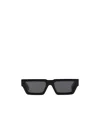 Off-white Manchester Rectangular-frame Sunglasses In Black
