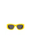 Off-white Logo Sunglasses In Gray