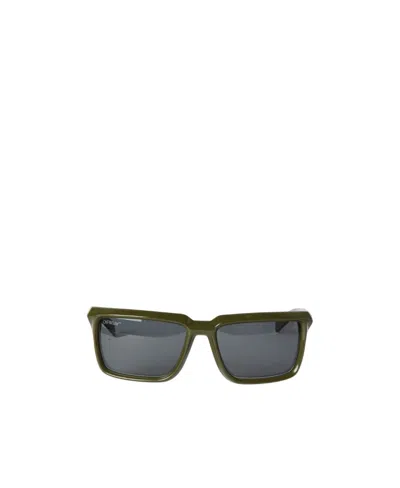 Off-white Logo Sunglasses In Gray