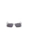 Off-white Logo Sunglasses In Gray