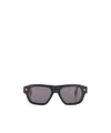 Off-white Logo Sunglasses In Gray