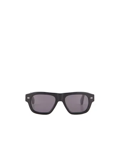 Off-white Logo Sunglasses In Gray