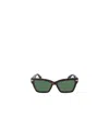 Off-white Cincinnati Rectangle-frame Sunglasses In Brown