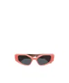Off-white Logo Sunglasses In Multicolor