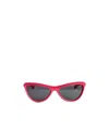Off-white Logo Sunglasses In Red