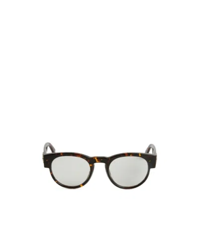 Off-white Logo Sunglasses In White