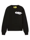 Off-white Logo Sweater In Black
