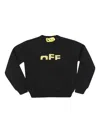 Off-white Logo Sweater In Black