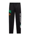 Off-white Logo Sweatpants In Black