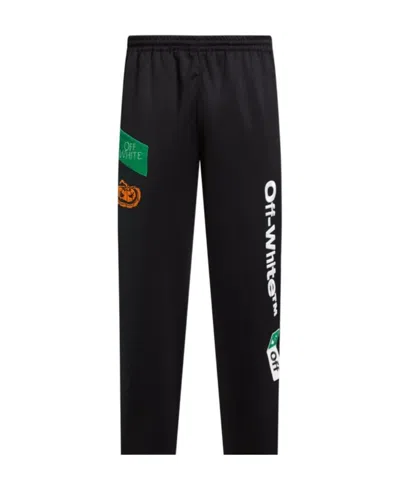 Off-white Logo Sweatpants In Black