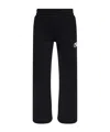 Off-white Bookish Logo-embroidered Track Pants In Black