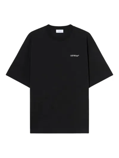 Off-white Half Arrow Skate Short Sleeve T-shirt In Black