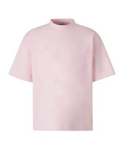 Off-white Logo T-shirt In Pink