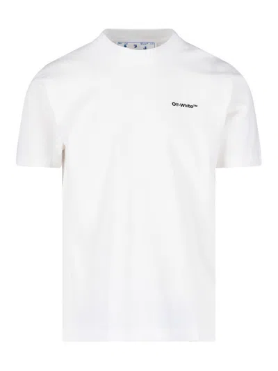 Off-white Logo T-shirt In White