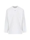 Off-white White Logo Sweatshirt In White