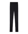 Off-white Logo-tape High-waist Leggings In Black
