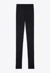 Off-white Leggings Mit Logo-bund In Black