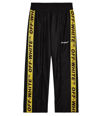 OFF-WHITE LOGO TRACK PANTS