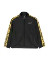 Off-white Logo Jacket In Black