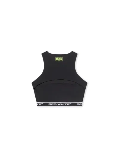 Off-white Active Top Logo Band Cut Out In Black