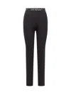 Off-white Off White Leggings With Logo Band In Black