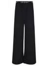 Off-white Logo Band Wide Leg Trousers