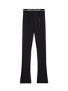 Off-white Logoband Split Leggings In Black