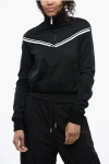 Off-white Off White Black Polyamide Blend Sporty Sweatshirt