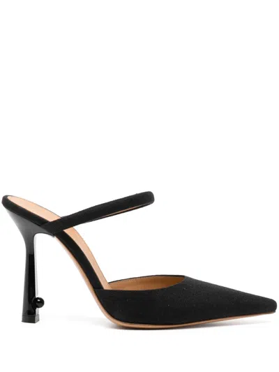 Off-white Off White Lollipop Sandals Women Leather Black