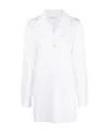 Off-white Long-sleeve Button-fastening Shirt In White