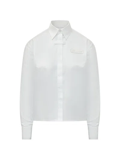Off-white Long-sleeve Regular Shirt In White