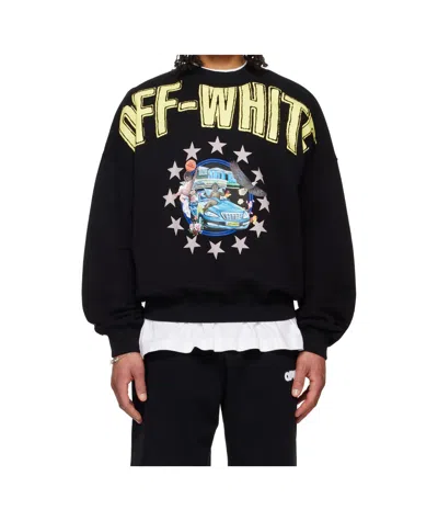 OFF-WHITE LONG SLEEVE SWEATSHIRT